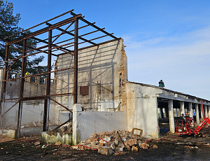 Rekonstrukce haly na farmě chovu prasat